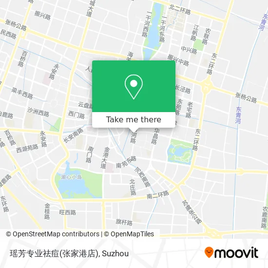 瑶芳专业祛痘(张家港店) map