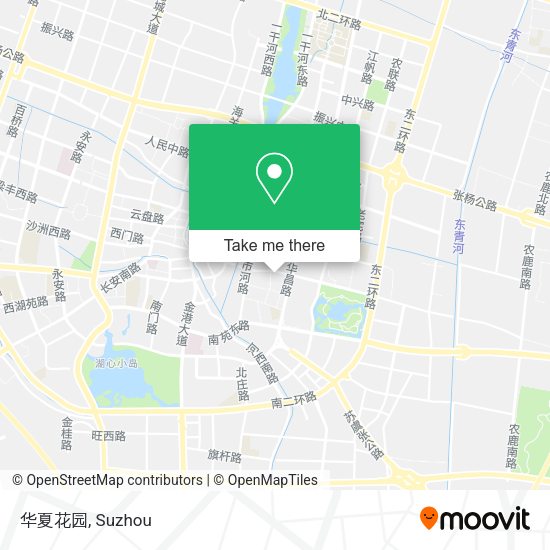 华夏花园 map