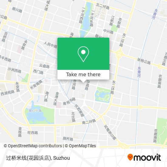 过桥米线(花园浜店) map