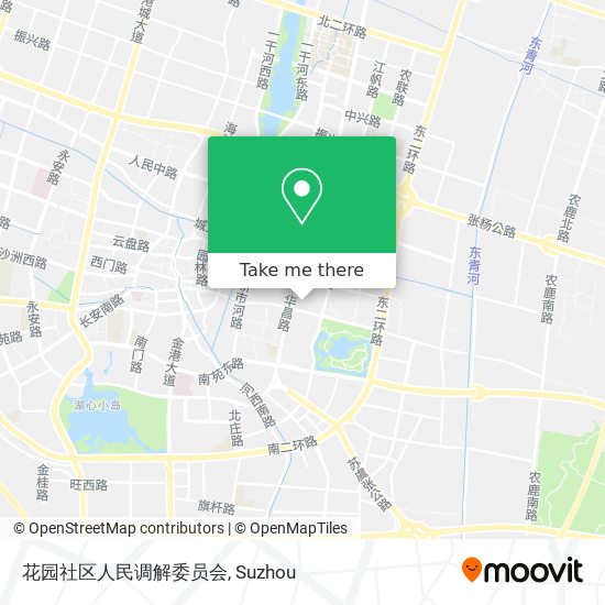 花园社区人民调解委员会 map