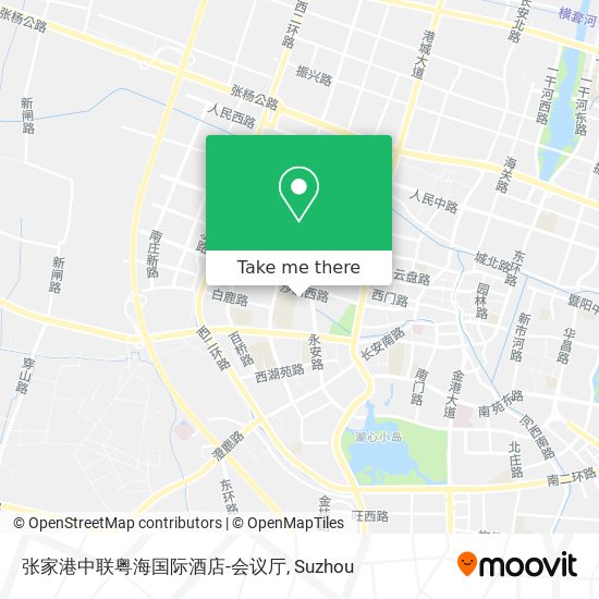 张家港中联粤海国际酒店-会议厅 map