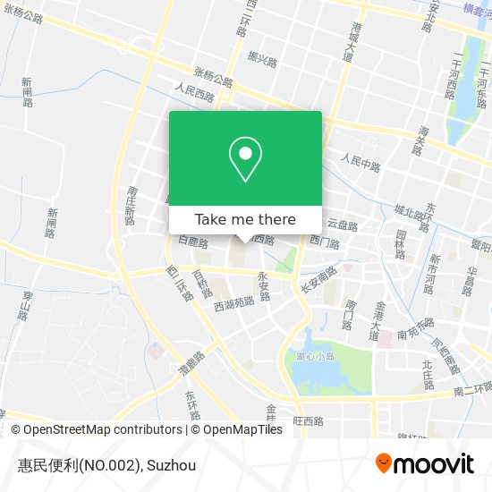 惠民便利(NO.002) map