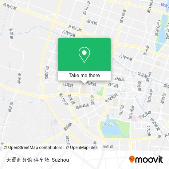 天霸商务馆-停车场 map