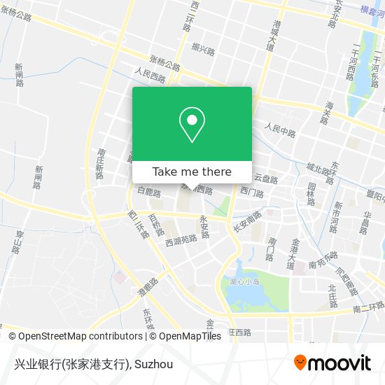 兴业银行(张家港支行) map