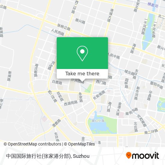 中国国际旅行社(张家港分部) map
