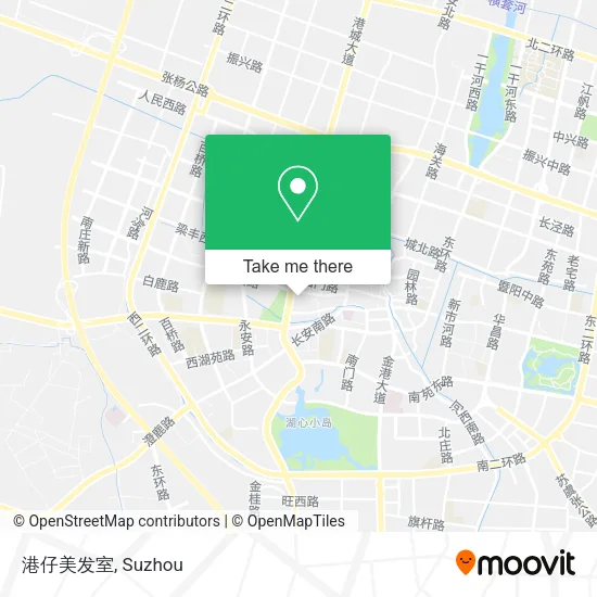 港仔美发室 map