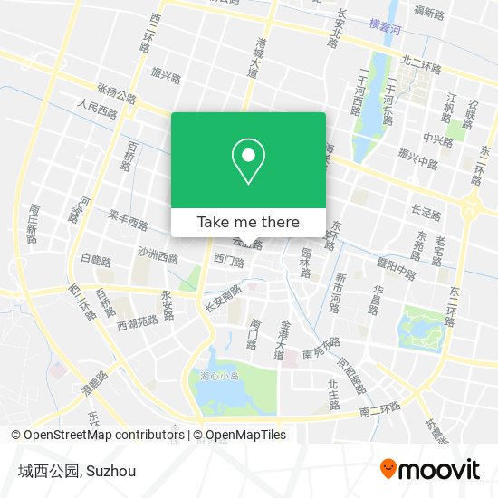 城西公园 map