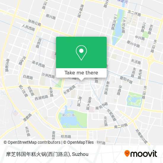 摩芝韩国年糕火锅(西门路店) map