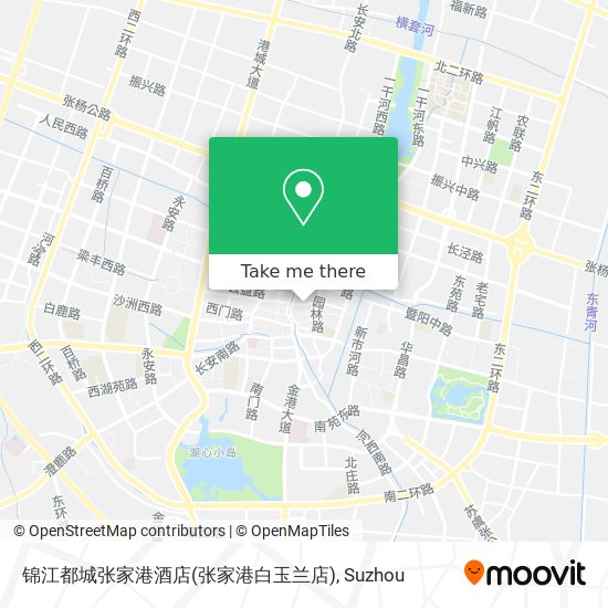 锦江都城张家港酒店(张家港白玉兰店) map