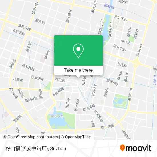 好口福(长安中路店) map
