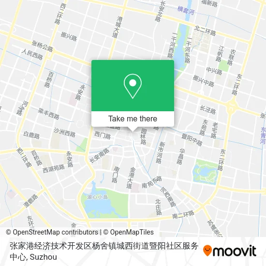 张家港经济技术开发区杨舍镇城西街道暨阳社区服务中心 map