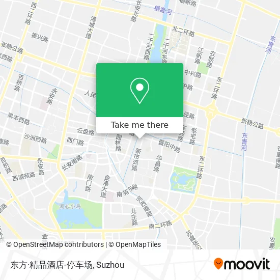 东方·精品酒店-停车场 map
