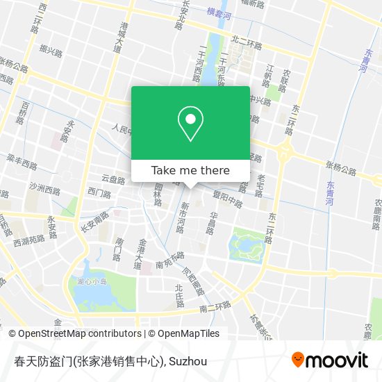 春天防盗门(张家港销售中心) map