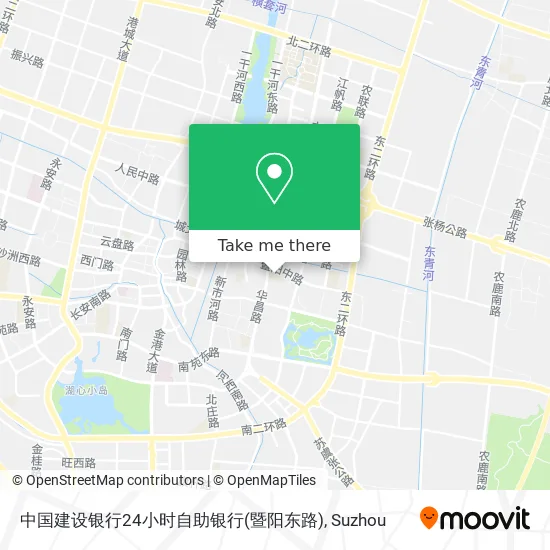 中国建设银行24小时自助银行(暨阳东路) map
