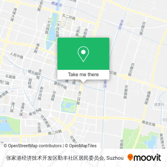 张家港经济技术开发区勤丰社区居民委员会 map