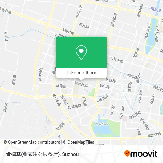 肯德基(张家港公园餐厅) map