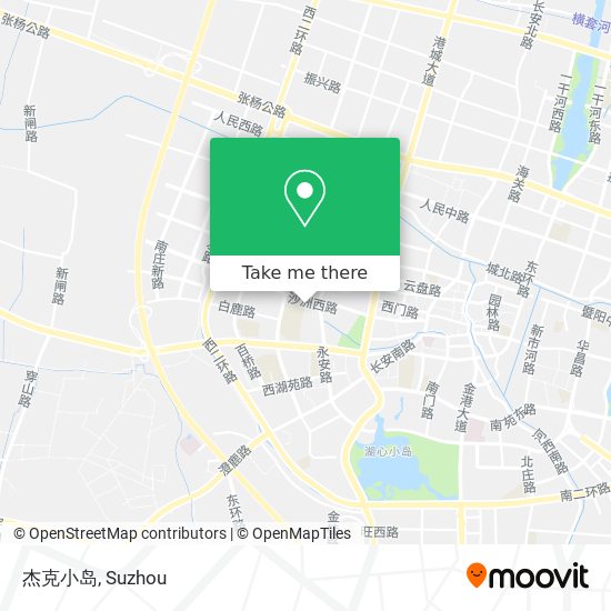 杰克小岛 map