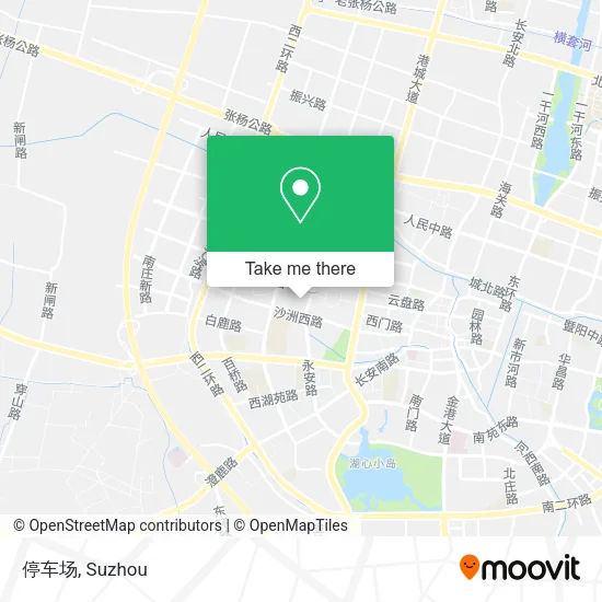 停车场 map
