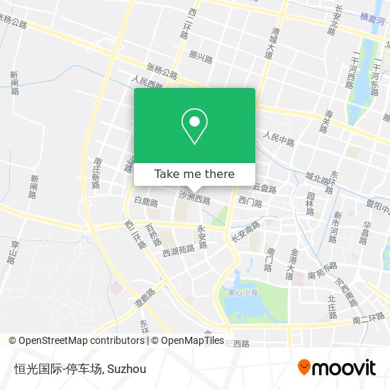 恒光国际-停车场 map