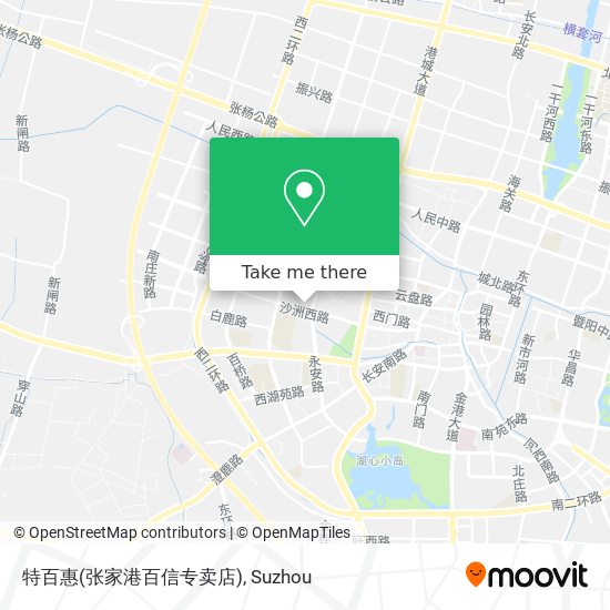 特百惠(张家港百信专卖店) map