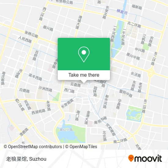 老狼菜馆 map