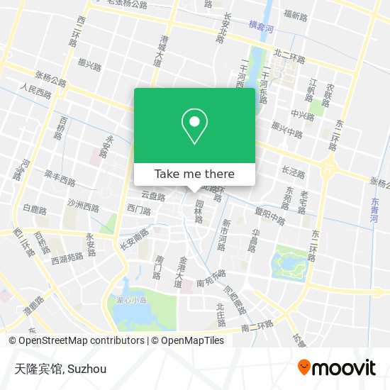 天隆宾馆 map