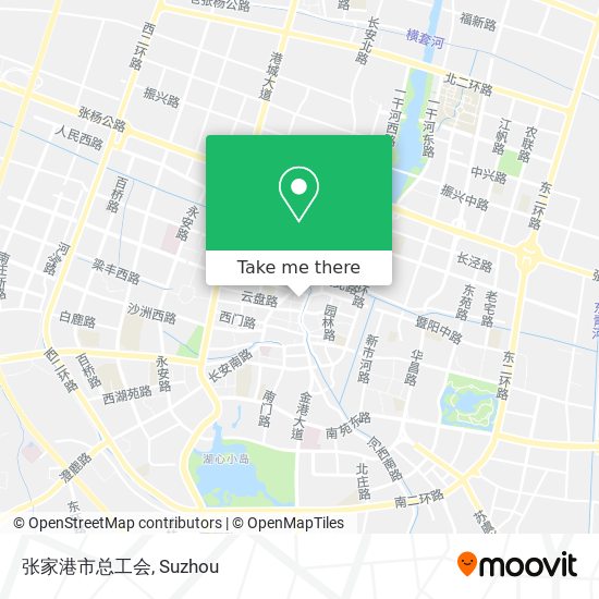 张家港市总工会 map