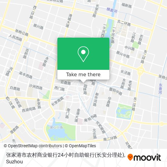 张家港市农村商业银行24小时自助银行(长安分理处) map