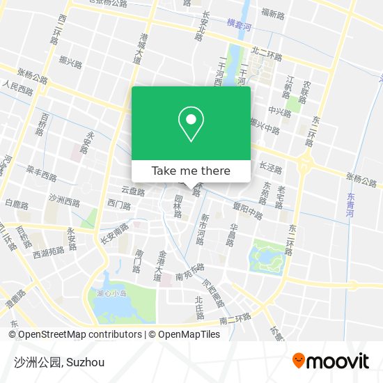 沙洲公园 map