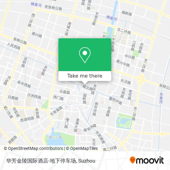 华芳金陵国际酒店-地下停车场 map