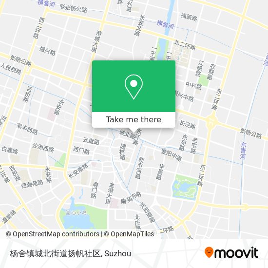 杨舍镇城北街道扬帆社区 map