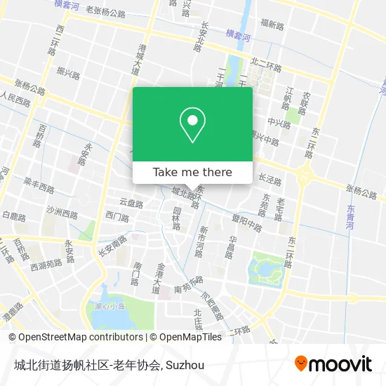 城北街道扬帆社区-老年协会 map