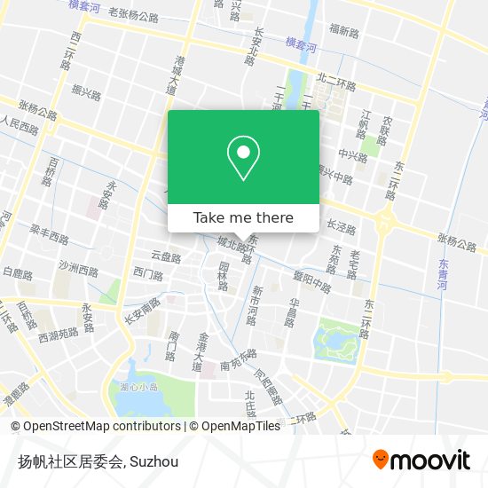 扬帆社区居委会 map