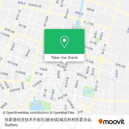 张家港经济技术开发区(杨舍镇)城北村村民委员会 map