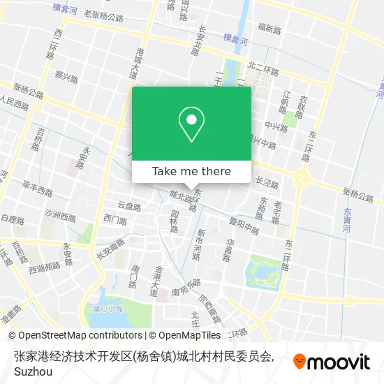 张家港经济技术开发区(杨舍镇)城北村村民委员会 map