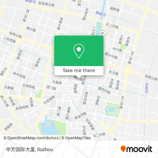 华芳国际大厦 map