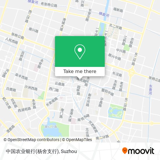 中国农业银行(杨舍支行) map