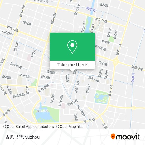 古风书院 map