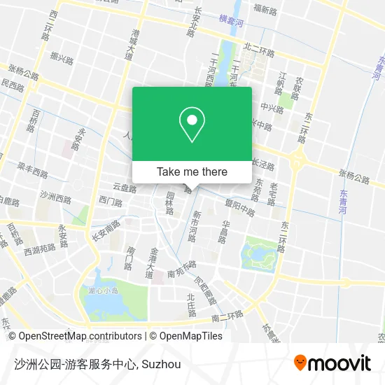 沙洲公园-游客服务中心 map