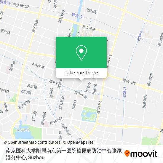 南京医科大学附属南京第一医院糖尿病防治中心张家港分中心 map