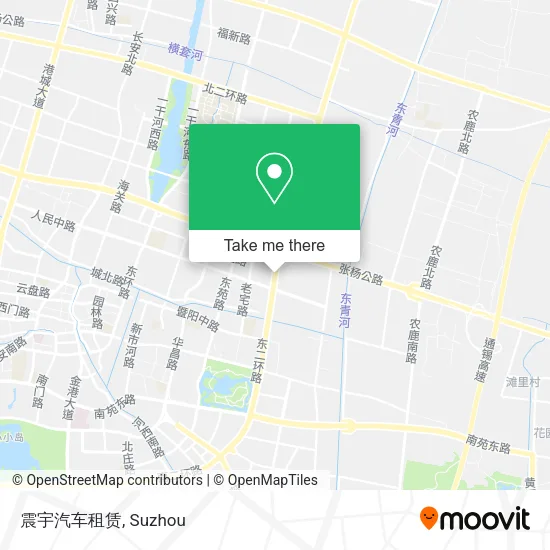 震宇汽车租赁 map