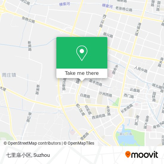 七里庙小区 map