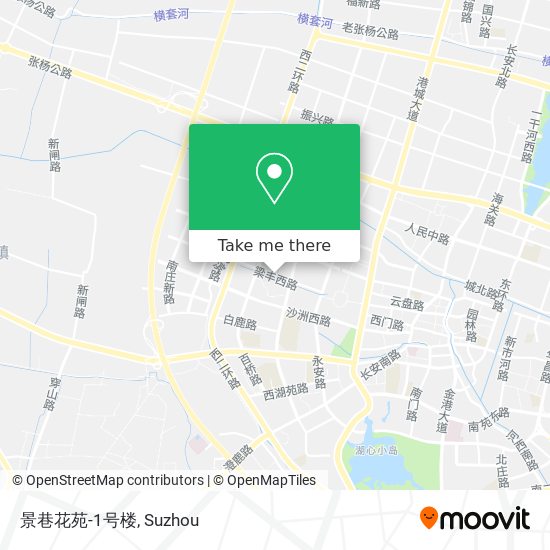 景巷花苑-1号楼 map