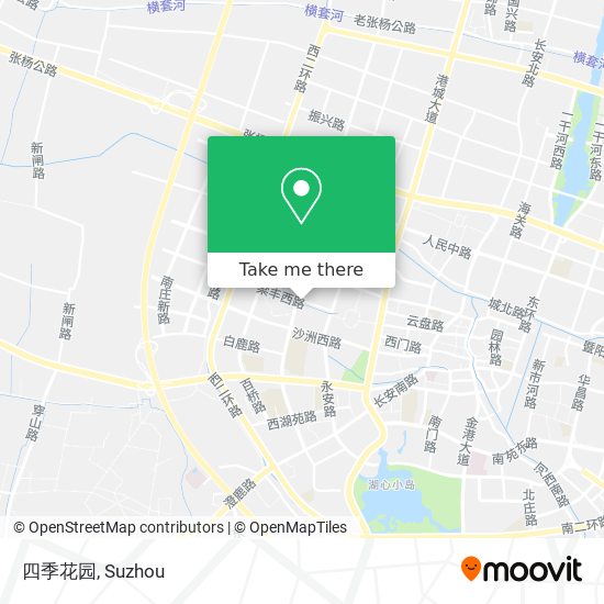 四季花园 map