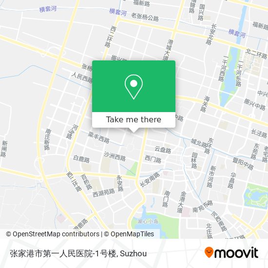 张家港市第一人民医院-1号楼 map