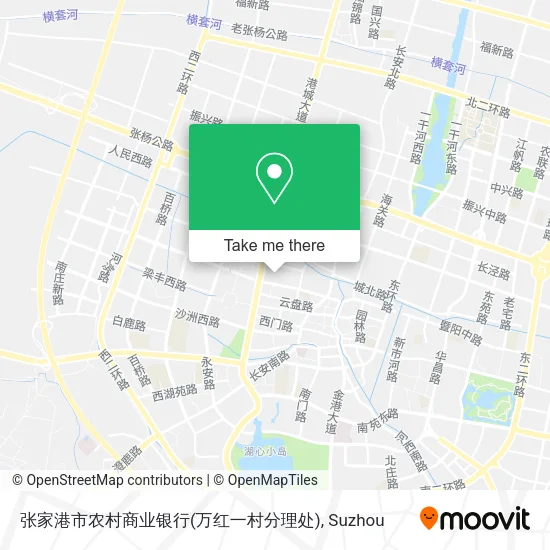 张家港市农村商业银行(万红一村分理处) map