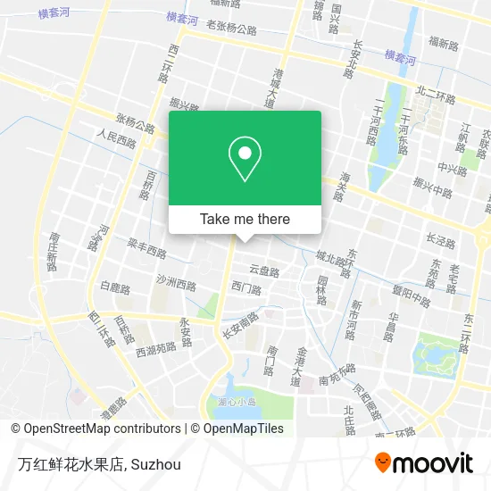 万红鲜花水果店 map