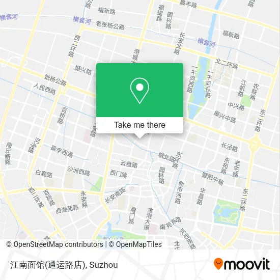 江南面馆(通运路店) map