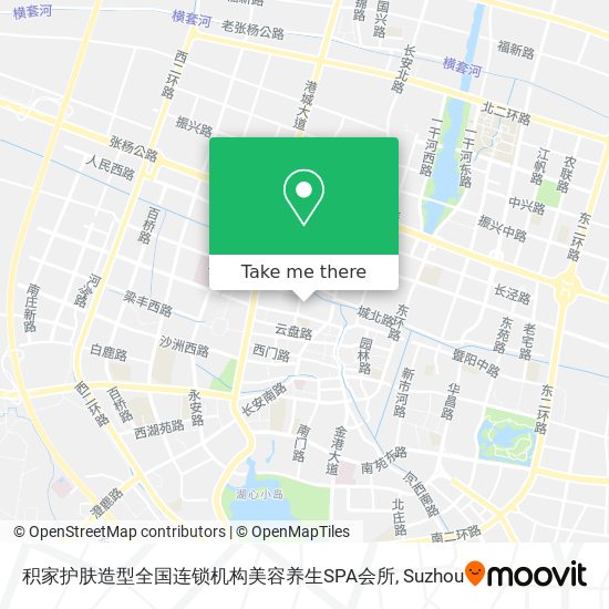 积家护肤造型全国连锁机构美容养生SPA会所 map