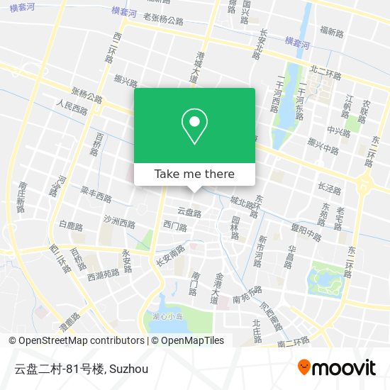 云盘二村-81号楼 map